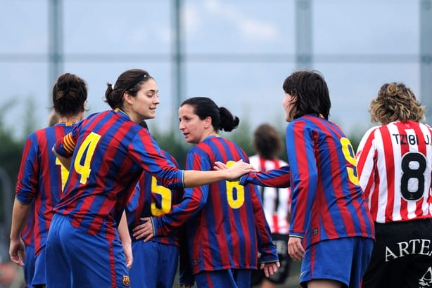 フランスでのFCバルセロナ対バルセロナ。