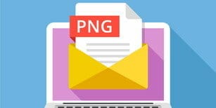 png という単語が書かれたフランス製のラップトップ。 png という単語が書かれたフランス製のラップトップ。