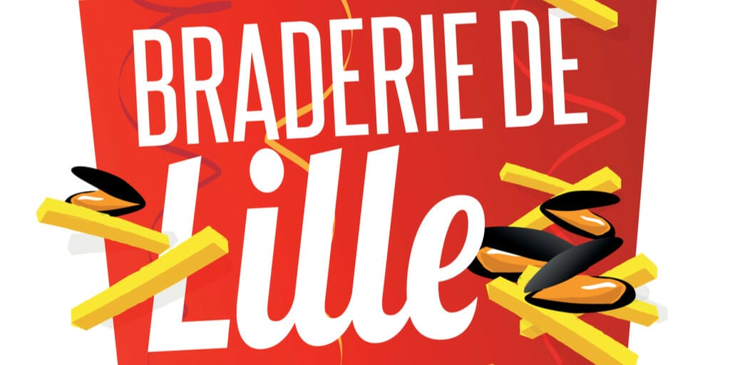 Braderie de Lille フランスのロゴ。