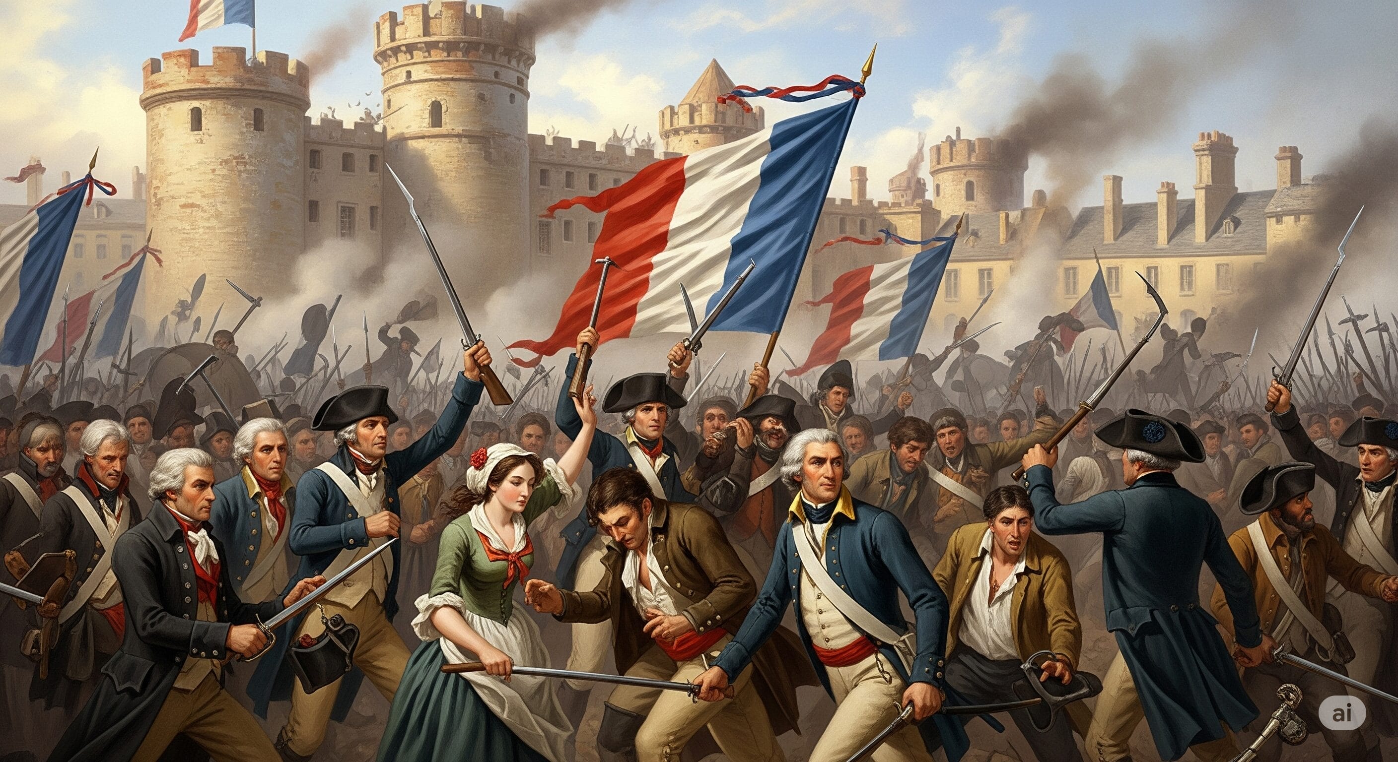 フランス国旗の意味と歴史：トリコロールが語る自由と平等の物語