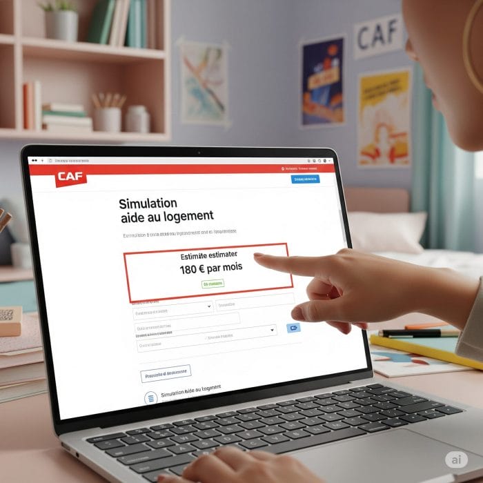 パリの清潔で住みやすそうな学生アパートの一室